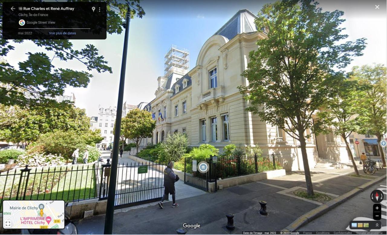 Tres Beau 2P Avec Vaste Sejour Ensoleille - A 50 M Du Metro Du Marche Et De La Mairie Lägenhet Clichy Exteriör bild